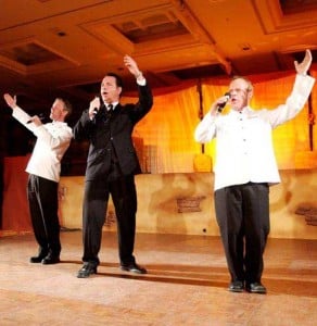 Book or Hire Singing Opera Singers  the Three Waiters