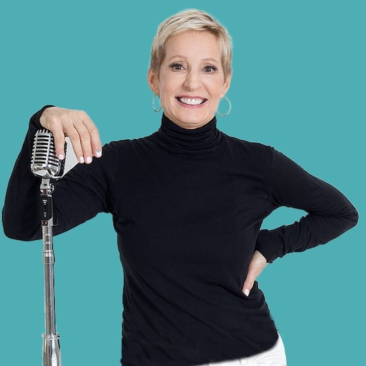 Karen-mills-funny-comedian-booking-agency-1 | a to Z Entertainment Hire Clean Comedian and Humorous Speaker Karen Mills