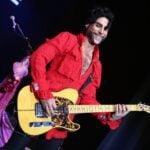 Marshall Charloff Performing with the Purple Xperience During a Live Prince Tribute Concert
