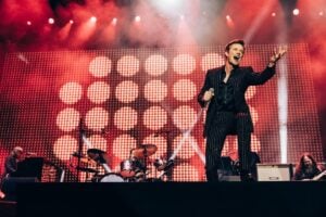 the Killers Performing a Live Rock Concert at a Special Event